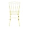 Atlas Commercial Products Amber Resin Napoleon Chair with UV Protection RNC4-AMBR - alternate 1